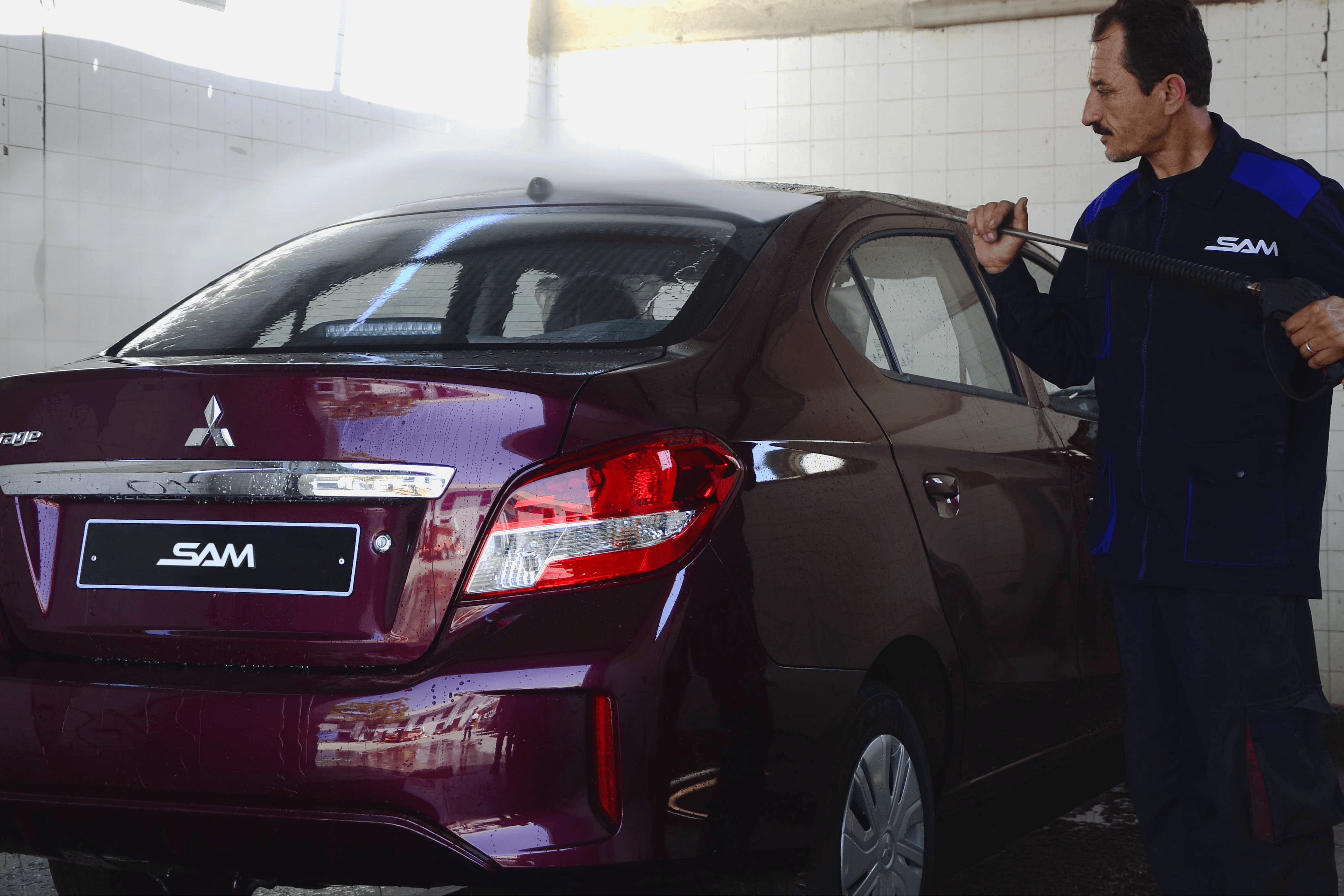 Lavage de voiture et engins